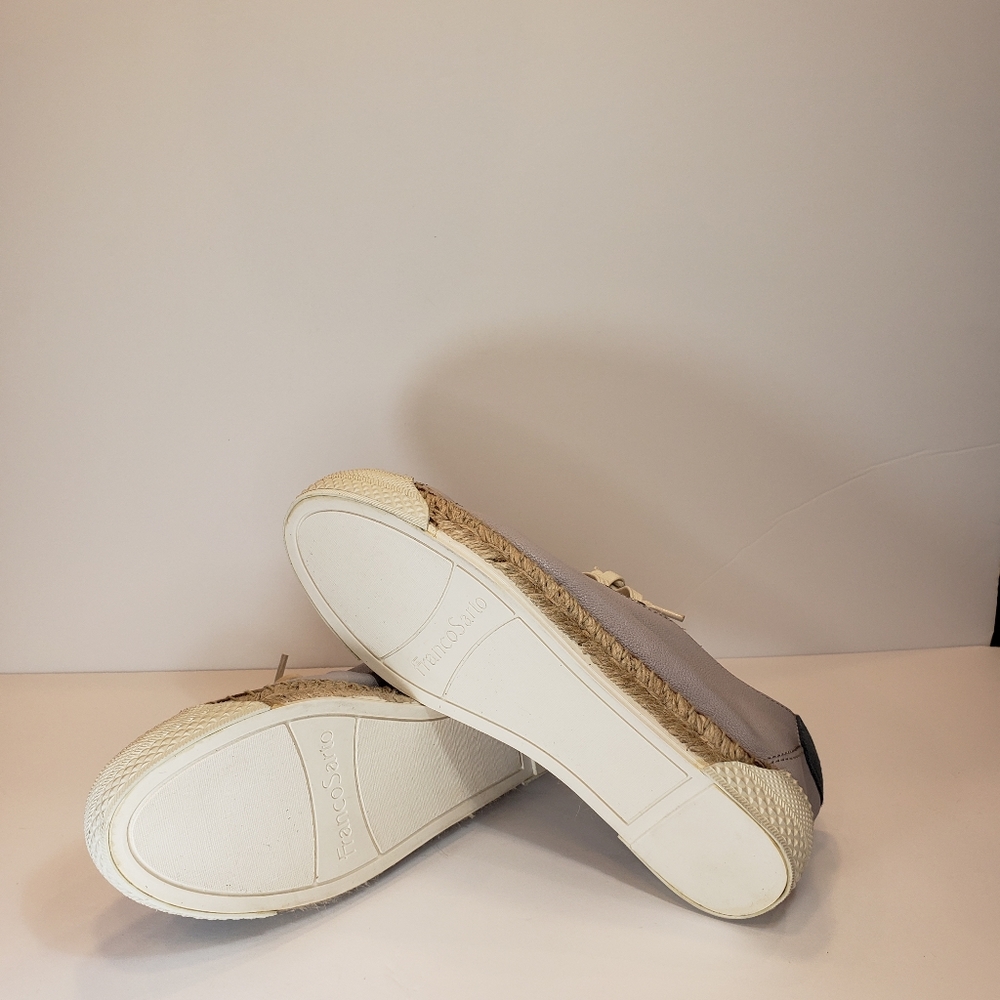Women's Franco Sarto Leather Sneakers Size US 8 - Picture 6 of 9